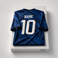 Ensembles de maillots de football pour hommes, maillots de football par sublimation, uniformes d'équipe personnalisés, été, respirant, anti-transpiration, séchage rapide