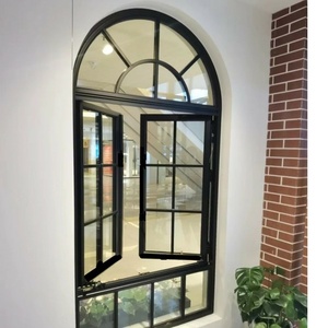 Hurricane Proof Wind Resistant Double Glass <strong>windows</strong> Aluminum Outward Swing Casement <strong>Window</strong> House <strong>Window</strong> - Product Image 2