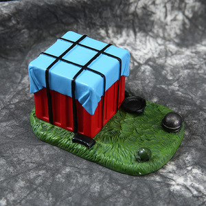Top Rhyme Ashtray Collectible Figurine Resin Ornament Square Geometric Shape Keychain <b>Gift</b> for Men Birthday Souvenirs - Product Image 2