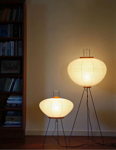 Modern Nordic Wabi-Sabi Deco <strong>Light</strong> <strong>Rice</strong> Paper Art for Bedroom Living Room Tea Room - Product Image 5