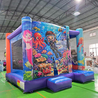 Structure gonflable de qualité commerciale, structure gonflable personnalisée pour la location d'événements, aire de jeux extérieure