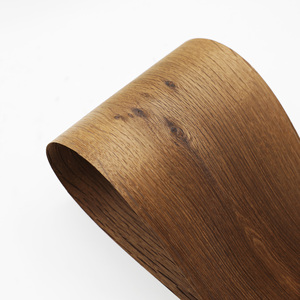 Placage de bois de chêne blanc noueux fumé naturel GREENLAND pour revêtement de porte et revêtement de contreplaqué, première qualité pour projets hôteliers et usines de meubles - Product Image 2