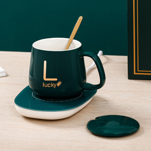 Gran oferta celebridad 55 grados <span class=keywords><strong>calentador</strong></span> de temperatura constante almohadilla térmica inteligente <span class=keywords><strong>Taza</strong></span> de cerámica <span class=keywords><strong>para</strong></span> regalo de negocios - Product Image 3