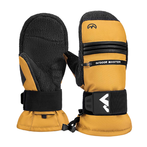 OutdoorMaster 3M isolé imperméable pour Palm Winter Snowboard Ski mitaines et gants avec crochet et boucle de fermeture pour unisexe - Product Image 2