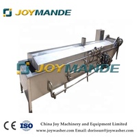Hoge Capaciteit Groente Fruit Voedsel Stoom Verwarming Blancheermachine Stoomblancher Machine