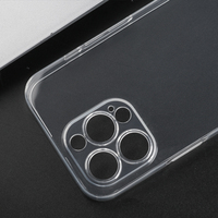 Coque de Téléphone en Silicone Transparente Souple en TPU pour iPhone 17 Pro Max 16 15 14 13 12 11 XS XR, Housse de Protection