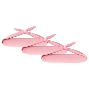 Diadema coreana de terciopelo con lazo, color negro, paquete de 3, con lazo para uso diario - Product Image 2