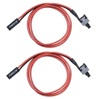 Kabel Daya Motherboard Komputer PC ATX Tombol Sakelar Hidup/Mati/Reset Kabel Pengganti Komputer Panjang 50cm
