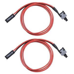 ATX-<span class=keywords><strong>Cable</strong></span> de alimentación para placa base de ordenador, botón de encendido/apagado/reinicio, <span class=keywords><strong>cable</strong></span> de repuesto para ordenador, 50cm de longitud - Product Image 4