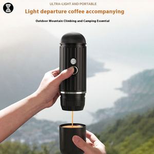 Machine <span class=keywords><strong>à</strong></span> <span class=keywords><strong>café</strong></span> expresso sans fil portable charge <span class=keywords><strong>à</strong></span> double usage écologique pour la maison voyage en plein air bouilloire de chauffage classique - Product Image 2