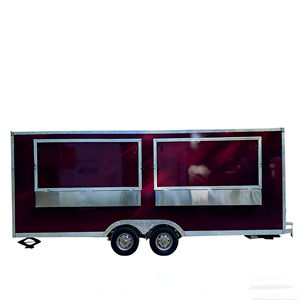 Carrito de Venta Ambulante Multifuncional de Acero Inoxidable con Cuatro Ruedas para Desayuno, Merienda, Té con Leche y Bebidas - Product Image 4