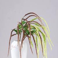 Guirlande artificielle en soie Amarante, verdure tombante, plumes tombantes pour décoration florale de plafond de mariage, fête, maison, intérieur/extérieur