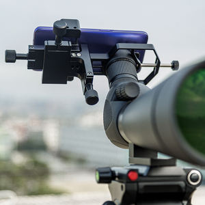 Adaptateur de téléphone en métal complet flexible <span class=keywords><strong>Microscope</strong></span> et support de caméra de télescope monoculaire avec support de téléphone - Product Image 2