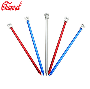 Estacas de aleación de aluminio para tienda, anclajes duraderos ultraligeros de alta resistencia - Product Image 3