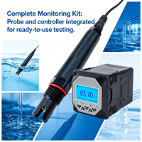 Kostenloser Restchlor-Sensor IP68 Sonde 0-2mg/L RS485 Modbus RTU für Trinkwasser und Schwimmbäder