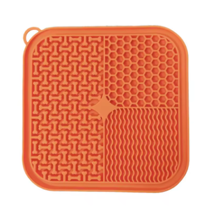 Tapis à lécher pour animaux de compagnie, soulagement de l'anxiété, pour le toilettage, le bain, la coupe des ongles, l'entraînement, friandises pour chiens, tapis à lécher pour chats, tapis d'alimentation lente - Product Image 3