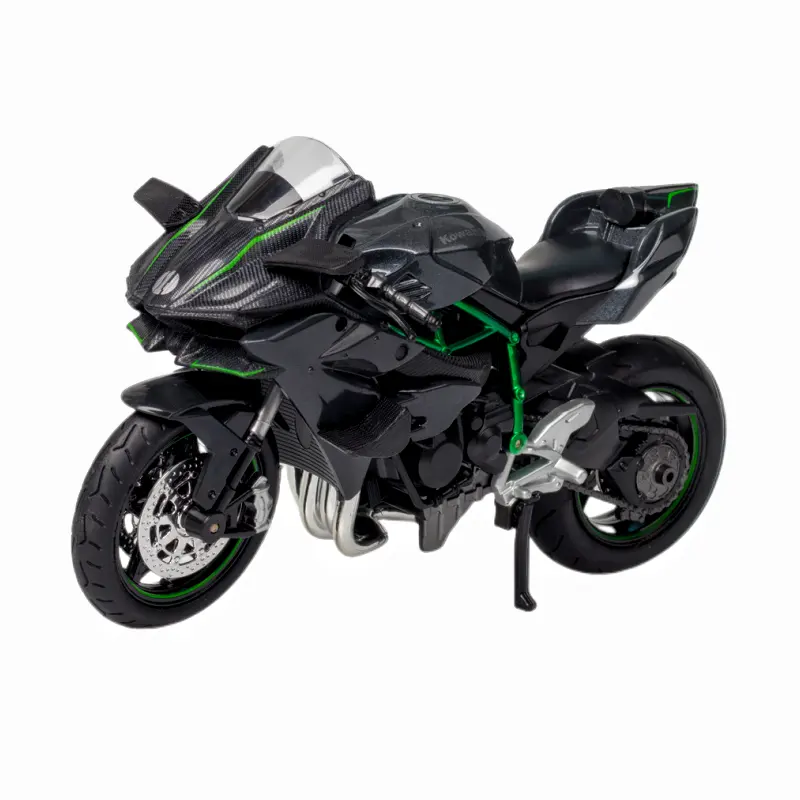 Die cast 1:12 Kawasaki H2R/ Ducati Diabo Simulação Liga Motocicleta modelo Coleção modelo