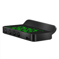 Projecteur universel de pare-brise d'affichage tête haute de HUD de voiture avec OBD/GPS et port USB