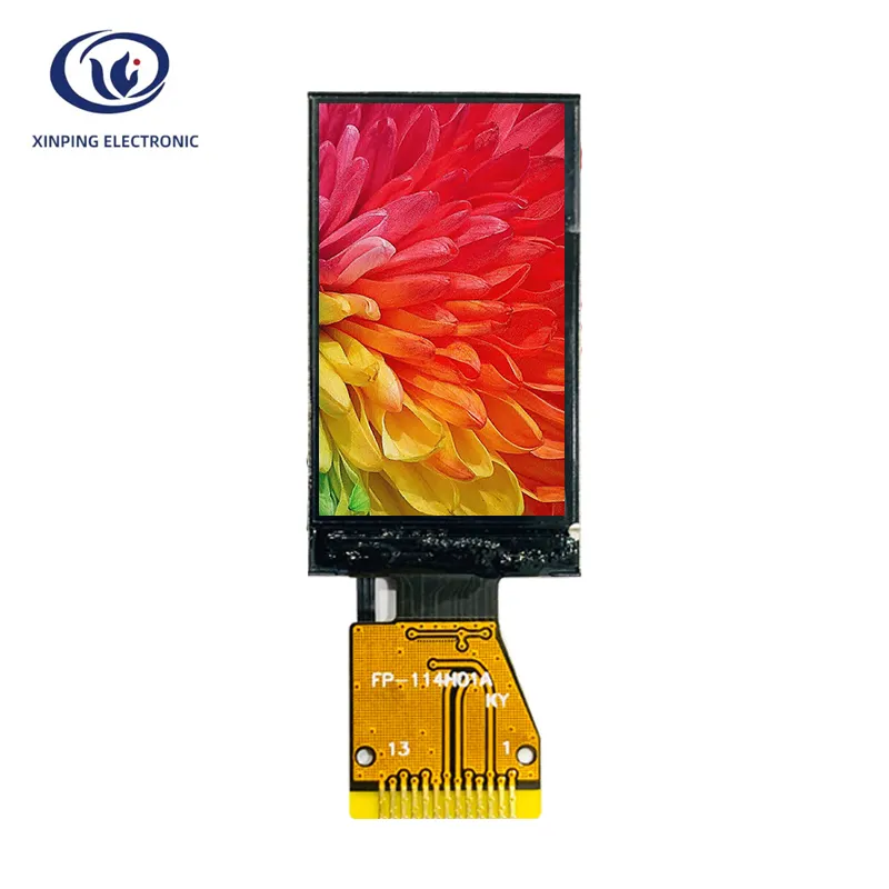 1.14 Inch TFT LCD Module 135*240 Resolution Small LCD Display Module SPI interface ST7789 driver IC 13pin High Brightness