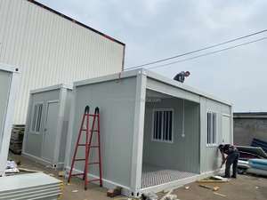 Casa Contenedor Prefabricada Modular de 20 pies, Casa Móvil Pequeñ<span class=keywords><strong>a</strong></span> para Vivienda, Oficina, <span class=keywords><strong>Hotel</strong></span> y Uso Comercial, Diseño Moderno - Product Image 3
