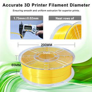 Filamento de Impresión 3D IBOSS PLA+ Color Oro Brillante, 1.75mm, Alta Resistencia, Sin Enredos, Barra de Plástico - Product Image 6