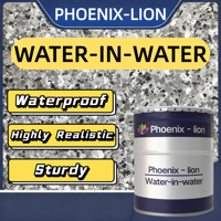 Peinture liquide multi-couleurs effet granit pour murs de centres commerciaux, spray de marbre à base d'eau résistant aux intempéries, fourniture directe usine OEM
