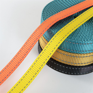 Tùy chỉnh nóng bán nylon dây đeo màu khả năng hiển thị cao sức mạnh vật nuôi chó cổ áo an toàn phản quang Webbing - Product Image 4