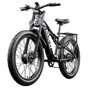 จักรยานไฟฟ้า GUNAI GN68 มอเตอร์ 2x1000W แบตเตอรี่ 48V 17.5Ah ยางขนาด 26 นิ้ว 3.0 นิ้ว ความเร็ว 50 กม./ชม. ระยะทาง 80 กม. ระบบเกียร์ธรรมดา Lb Elektrofahrrad GN68 GUNAI 48 V - Product Image 1