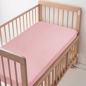 Dependable Sanitary <strong>Cot</strong> <strong>Sheets</strong> for Baby <strong>Travel</strong>-friendly Machine-Washable Resilient Preshrunk Muslin <strong>Cot</strong> <strong>Sheets</strong> Reassuring Baby's - Product Image 3