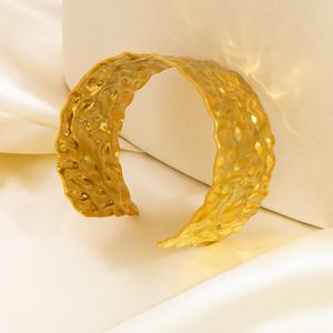 <b>Adjustable</b> Opening Stainless Steel Waterproof <b>Bracelet</b> for Women Simple Versatile Design Trendy Charm <b>Bracelets</b> for Anniversary - Product Image 3