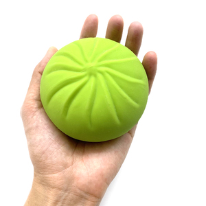 Jouets de bureau en forme de boulettes de riz cuite à la vapeur 8,5 cm, boulettes colorées originales, balles anti-stress, jouet sensoriel Fidget, jouet Squishy en forme de boulette de riz - Product Image 4