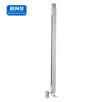 Balustrade en verre pour balcon et escalier en acier inoxydable 304 moderne BNS avec installation facile