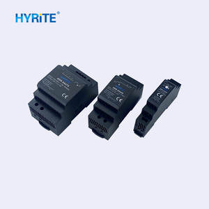Alimentation industrielle Hyrite HDR 5V/12V/24V/48V 20W/45W/75W à sortie unique ultra-large, tension d'entrée 85-264V CA, rail DIN fin - Product Image 4