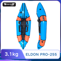 Packraft Eldon Pro pour eaux vives, modèle 2025 - Packraft gonflable robuste et durable en TPU 420D importé, Packraft Frontier