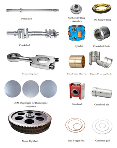 Cruceta de alta presión 30C13, compresor de cigüeñal, anillos de guía de raspador de aceite de refuerzo, válvula de Gas para motor de gasolina, válvula de gasolina - Product Image 4