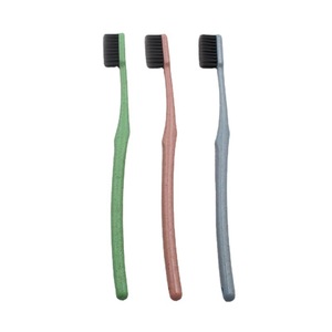 Cepillos de Dientes de Carbón de Bambú Biodegradables Hechos a Medida, Cepillo de Dientes Manual para Adultos MC7243 - Product Image 5
