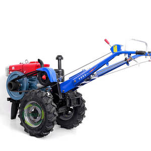 Tracteur à pied chinois 16hp 24hp Motoculteur diesel avec pièces <span class=keywords><strong>de</strong></span> rechange pneus pneus et charrue à 3 disques pour petits travaux agricoles - Product Image 6