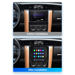 Carupez 9.7Inch Android Xe Stereo Cho <span class=keywords><strong>Toyota</strong></span> Fortuner/<span class=keywords><strong>Hilux</strong></span> Revo 2015-2022 8 Lõi Dọc Tesla Phong Cách Carplay Sao Lưu Máy Ảnh - Product Image 2