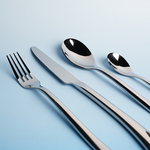 Service de table de restaurant haut de gamme, style ancien, ensemble de couverts de luxe poli et sablé, robuste et de qualité supérieure - Product Image 5