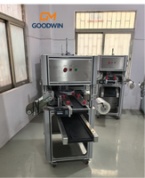 Machine d'emballage automatique de savon en film étirable avec scellage Sun Pleat pour savon rond d'hôtel, emballage en film plastique transparent