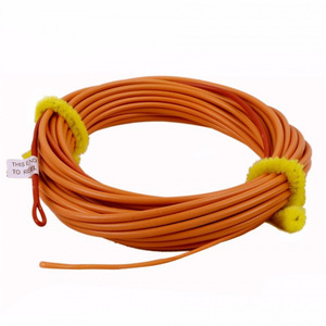Tête <span class=keywords><strong>de</strong></span> tir bicolore avec boucles Ligne <span class=keywords><strong>de</strong></span> pêche à la mouche flottante pour River Lake Stream Ocean Boat Fishing Fabriqué en nylon durable - Product Image 5