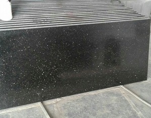 กาแลคซีหินแกรนิตสีดำขัดเงาละเอียดราคาถูกสำหรับเคาน์เตอร์ครัวด้านบนและมีความยืดหยุ่นพร้อมการปรับแต่ง - Product Image 5