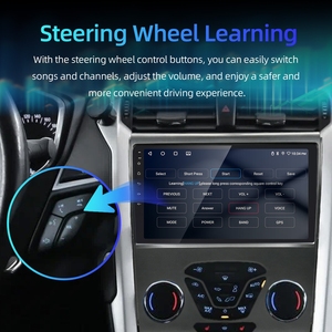 Rhythm 9 Inch Android Car Radio Handsfree Calling Steering Wheel Control Rear View Camera <b>Auto</b> Stereo for Ford Fiesta 2009-2012 - Product Image 4