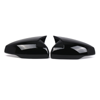 Tapas Cubiertas de Espejo Retrovisor para VW Polo MK6 2018-2022 Negro Brillante 2G0857537 2G0857538