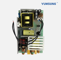 Série PS 60W 100W 200W 5V 12V 24V Alimentation industrielle à cadre ouvert avec PFC actif, carte nue, pour applications médicales et de dialyse
