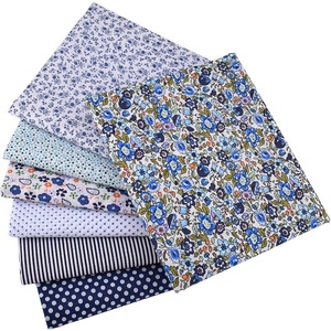 अनुकूलित आकार मुद्रित 100% कपास कपड़े बंडल थोक Quilting पुष्प प्रिंट सादे कपास कपड़े के लिए कपास मुखौटा बैग - Product Image 2