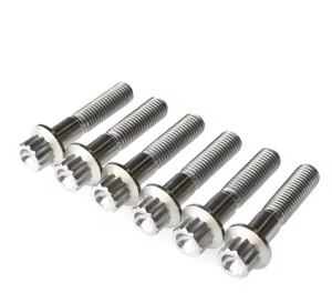 Bulloni Esagonali Flangiati in Acciaio al Carbonio con Finitura Dacromet di Grado Industriale, Misure M6 M8 M10 <span class=keywords><strong>M12</strong></span> M14 M16, Serie CN - Product Image 4