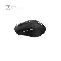 Grosir langsung dari pabrik tetikus nirkabel 6D Gaming kantor 2.4G senyap baru untuk komputer