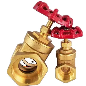 Brass PN20 1/2 inch nữ chủ đề DN15 của nhãn hiệu không tăng Van cổng cho nước sử dụng