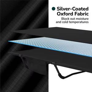 कस्टम लाइटवेट फ़ोल्डिंग टेंट कैम्पिंग खाट बिस्तर, असेंबल करने में आसान फ़ोल्डिंग खाट कैम्पिंग खाट - Product Image 3